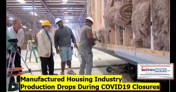 April2020ManufacturedHousingIndustryProductionDropsDuringCOVID19ClosuresManufacturedHomeProNews