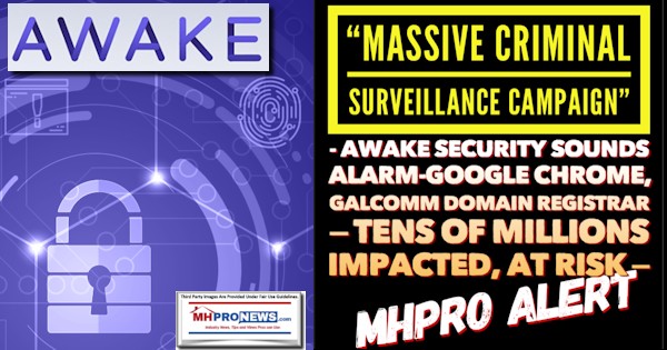 MassiveCriminalSurveillanceCampaignAwakeSecuritySoundsAlarmGoogleChromeDomainRegistrarTensMillionsImpactedAtRiskMHProsAlertMHProNewsLogo