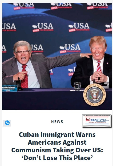 CubanImmigrantPresidentDonaldTrumpFaithwireDontLetUSGoCommunistHeadlineMHProNews