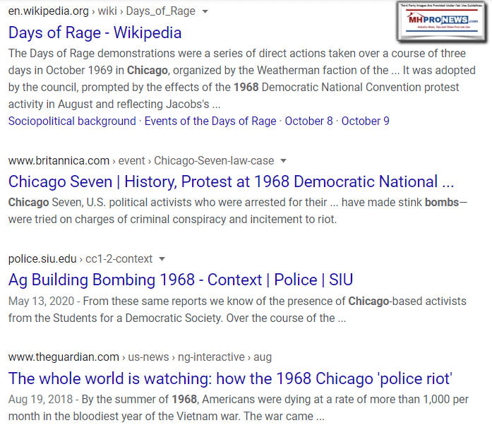 DaysofRage1968-1969ChicagoRiotsBombingDemocraticPartyConventionWikiMHProNews