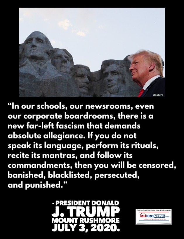 InSchoolsNewsroomsCorporateBoardroomsNewFarLeftFascismDemandsAbsoluteAllegianceIfYouDoNotSpeakItsLanguageFollowCommandmentsYouWillBeCensoredDonaldTrumpMountRushmorePhotoQuote6