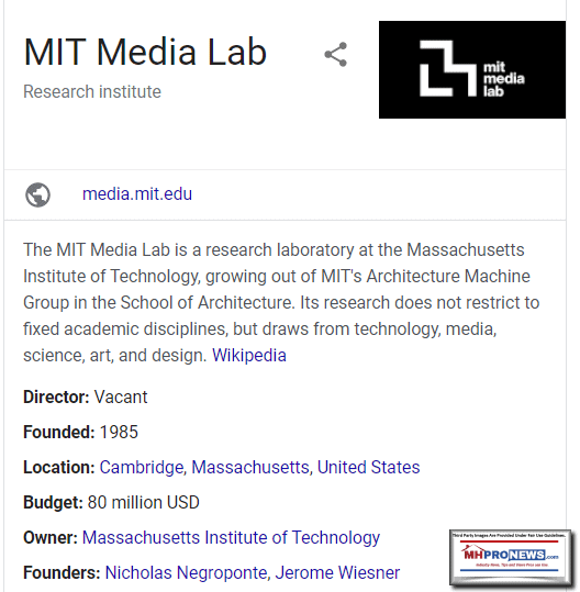 MITMediaLabWiki-ManufacturedHousingProNews