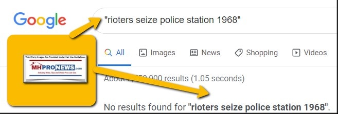 NoResultsRiotersSeizePoliceStation1968MHProNewsGoogleSearch7.19.2020