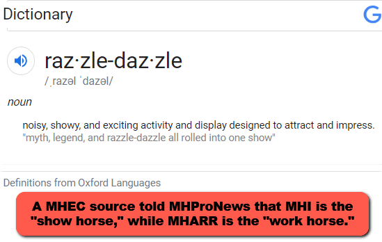 RazzleDazzleDefintionMHIShowHorseMHARRWorkHorse