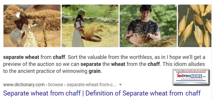 SeparateTheWheatFromChaffDefinitionMHProNews