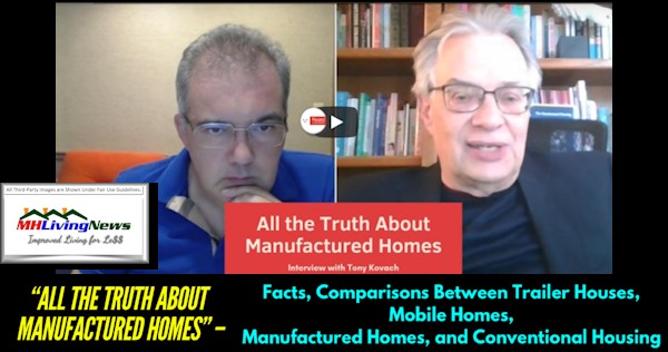 AllTheTruthAboutManufacturedHomesQuoteFactsComparisonsBetweenTrailerHousesMobileHomesManufacturedHomesConventionalHousingCEOMichaelPodolskyPhotoLATonyKovachPhotoPissedConsumerLogo