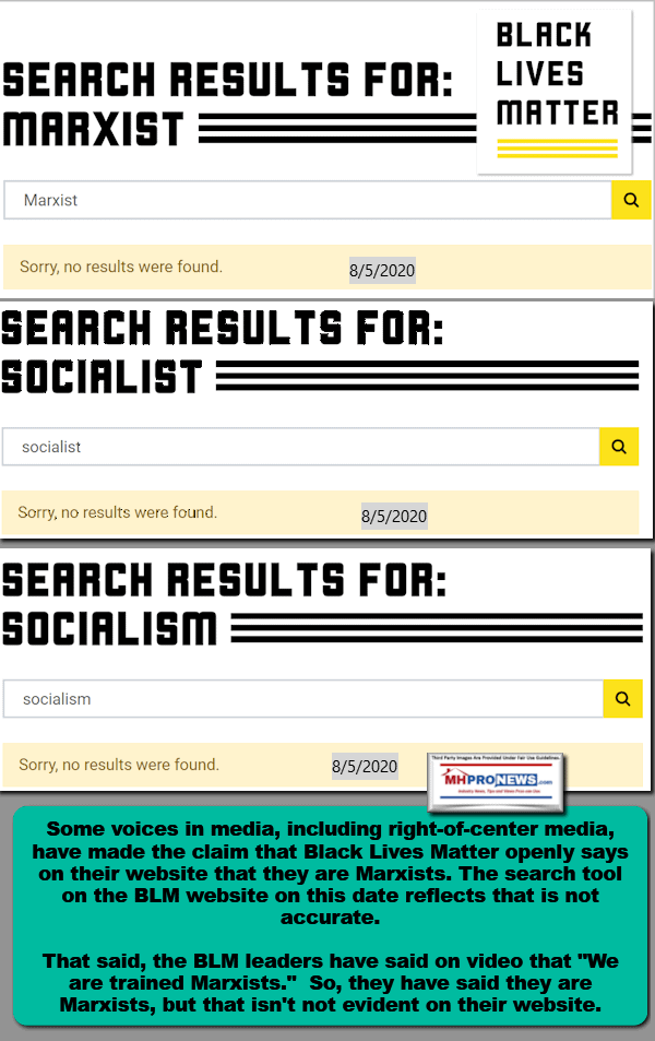 BlackLivesMatterLogoBlackLivesMatterWebsiteSearchToolAreBLMMarxistsSocialistsMHProNewsFactCheck
