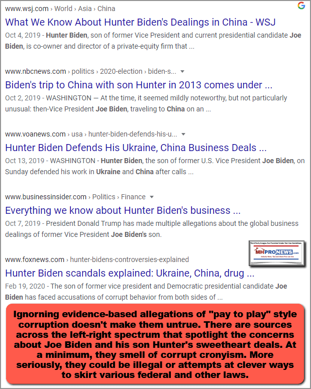 HunterBidenJoeBidenCronyismCorruptionAllegationsHeadlinesMHproNews