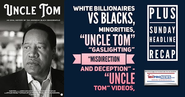 LarryElderPhotoWhiteBillionairesVsBlacksMinoritiesUncleTomGaslightingMisdirectionDeceptionUncleTomPhotoVideosReviewPlusSundayHeadlineRecapMHProNewsLogo