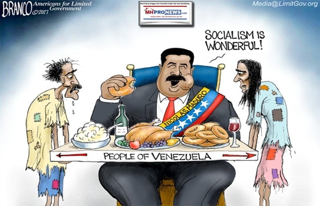 MaduroSocialismIsWonderfulBrancoPoliticalCartoonAmericansForLimitedGovernmentMHProNews