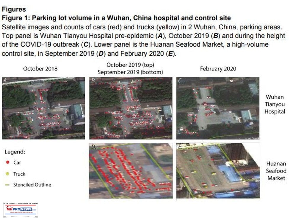 ParkingLotWuhanChinaHospitalFall2019SatilliteCOVID19OutbreakMHProNews