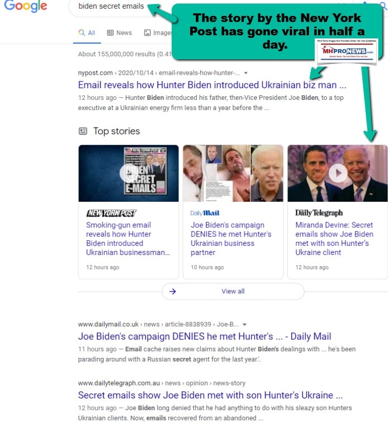 BidenSecretEmailsGoogleSearchTopResultsMHProNews