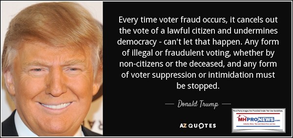 DonaldTrumpPhotoEveryTimeVoterFraudOccursCancelsOutLawfulCitizenCantLetThatHappenAnyFormOfIllegalFraudulentVotingVoterSuprressionIntimidationMustBeStoppedAZQuoteQuotea