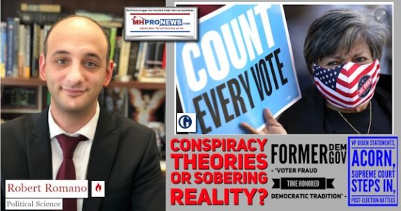 RobertRomanoPhotoDailyTorchLogoCountEveryVoteConspiracyTheoriesSoberRealityFormerDemGovBlagoVoterFraudTimeHonoredDemocratTraditionBidenStatementsACORNSCOTUSInPostElectionBattles