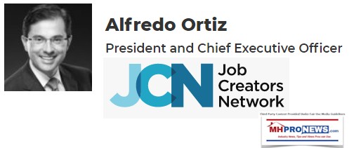 AlfredoOrtizPresCEOPhotoJobCreatorsNetworkLogoJCNLogoMHProNews