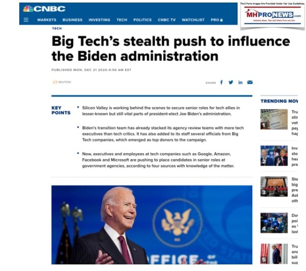 CNBCBigTechStealthPushInfluenceBidenAdminGraphicGlennGreenwaldNewsAnalysisMHProNews