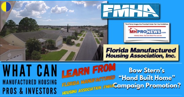 FloridaManufacturedHomeAssocLogoFMHALogoBowSternLogoWhatManufacturedHousingProsInvestorsLearnFloridaManufacturedHousingAssociationBowSternHandBuiltHomeCampaignPromotionMHProNews