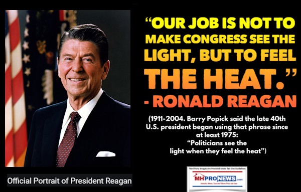 QuoteOurJobIsNotToMakeCongressSeeTheLightButFeelTheHeatRonaldReaganPhoto1911-2004QuotePoliticiansSeeTheLightWhenTheyFeelTheHeatQuote