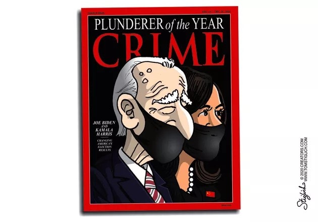 StiglichTimeCrimePlunderersOftheYearJoeBidenKamalaHarrisMHProNews