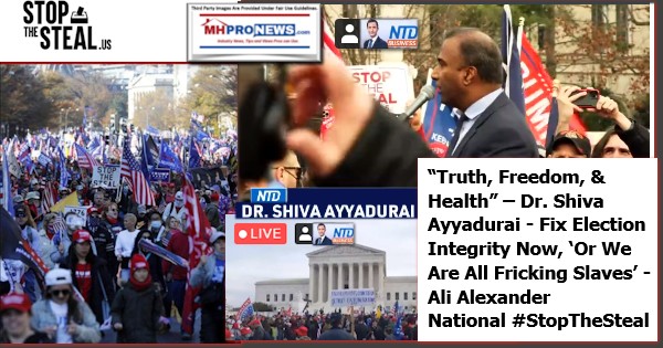 TheTruthFreedomHealthDrShivaAyyaduraiFixElectionIntegrityNowOrWeAreAllFrickingSlavesNational#StopTheStealMHProNews