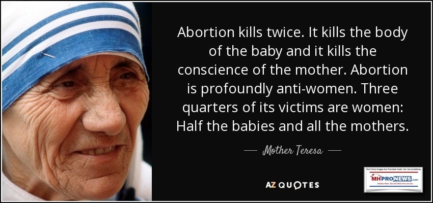 AbortionKillsTwiceBabyMothersConscienceAbortionIsProfoundlyAntiWomanThreeQuartersVictimsareWomenHalfBabiesAllOftheMotherTeresaQuotePhoto