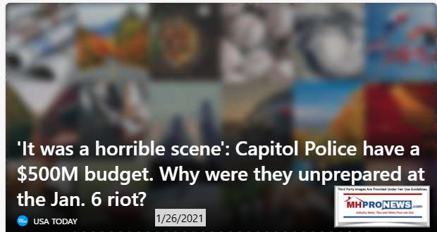 CapitolPoliceHave500MillionBudgetWhyUnpreparedforJan6RiotUSATodayLogoMHProNewsLogo