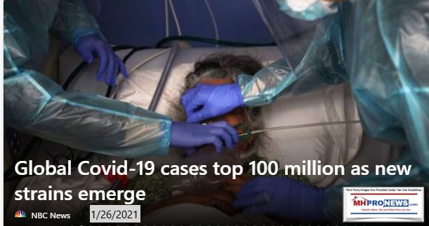 GlobalCovid19CasesTop100MillionNewStrainsEmergeNBCLogoMHProNewsLogo