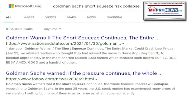 GoldmanSachsWarnsEntireSystemMayCollapseManufacturedHomeProNewsScreenCaptureHeadlines