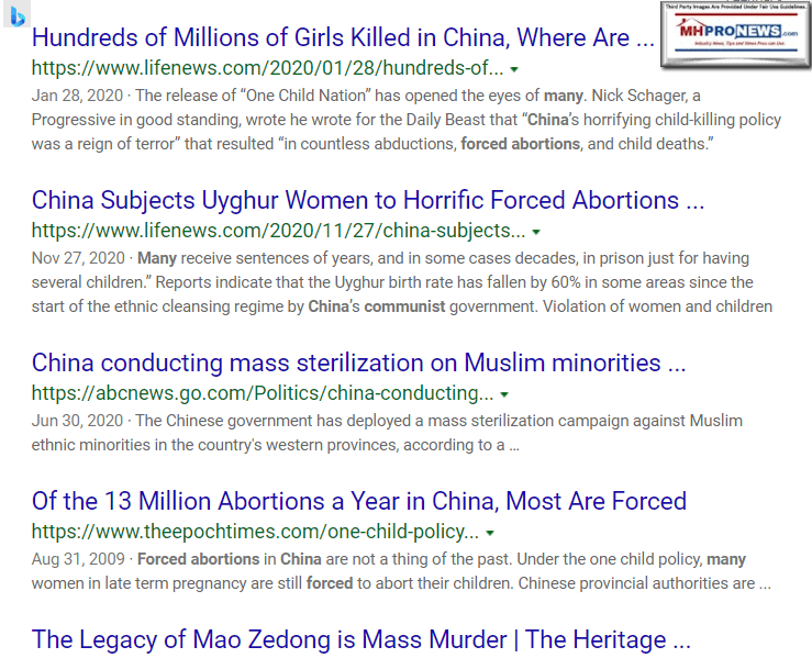 HundredsMillionsKilledInCommunistChinaForcedAbortionsMHproNewsReportHeadlines