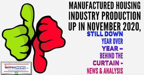 ManufacturedHousingIndustryProductionUpNov2020StillDownYearOverYearBehindCurtainNewsAnalysisMHProNews