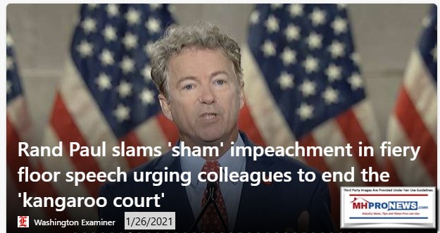 RandPaulPhotoSlamsShamImpeachmentWashExaminerLogoMHProNewsLogo