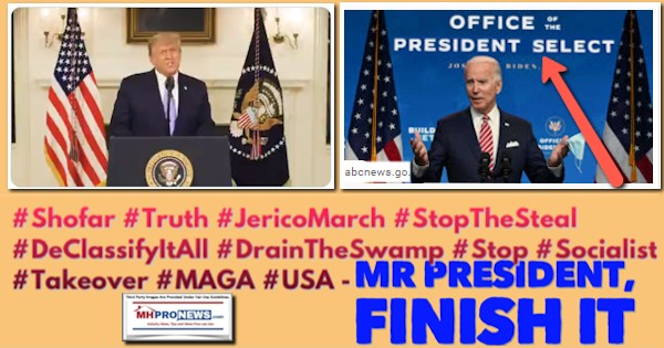 #ShofarTruthJerichoMarchStopTheStealDeclassifyItAllDrainTheSwampStopSocialistTakeoverMAGAusaPresidentTrumpFinishItPresSelectJoeBidenPic