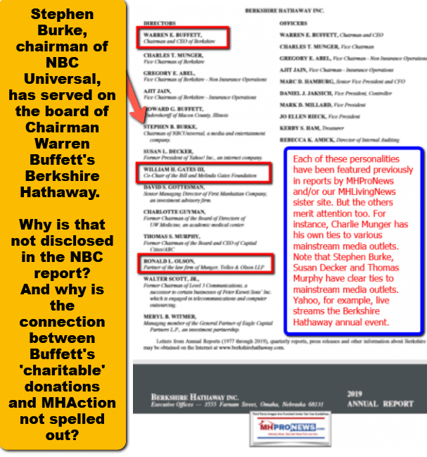 StephenBurkeNBCUniversalWarrenBuffetBerkshireHathawayBoardMHProNewsFactCheck