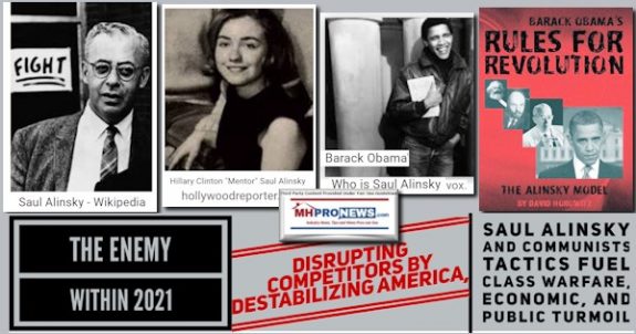 TheEnemyWithin2021DisruptingCompetitorsDestabilizeUSASaulAlinskyHillaryRodhamBarackObamaPicsCommunistsTacticsFuelClassWarfareEconomicPublicTurmoilMHProNews