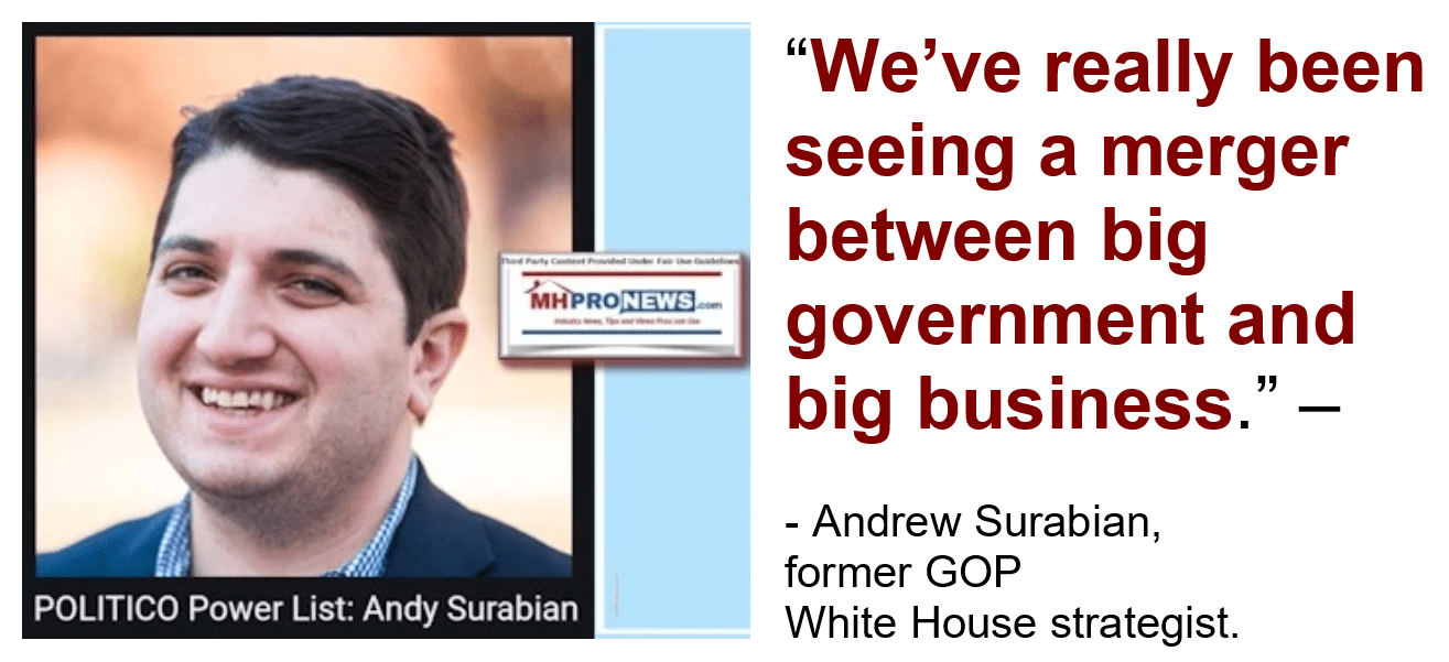 AndrewSurabianPhotoQuoteWeveReallyBeenSeeingMergerBetweenBigGovtBigBusinessMHproNewsFormerWhiteHouseStrategist