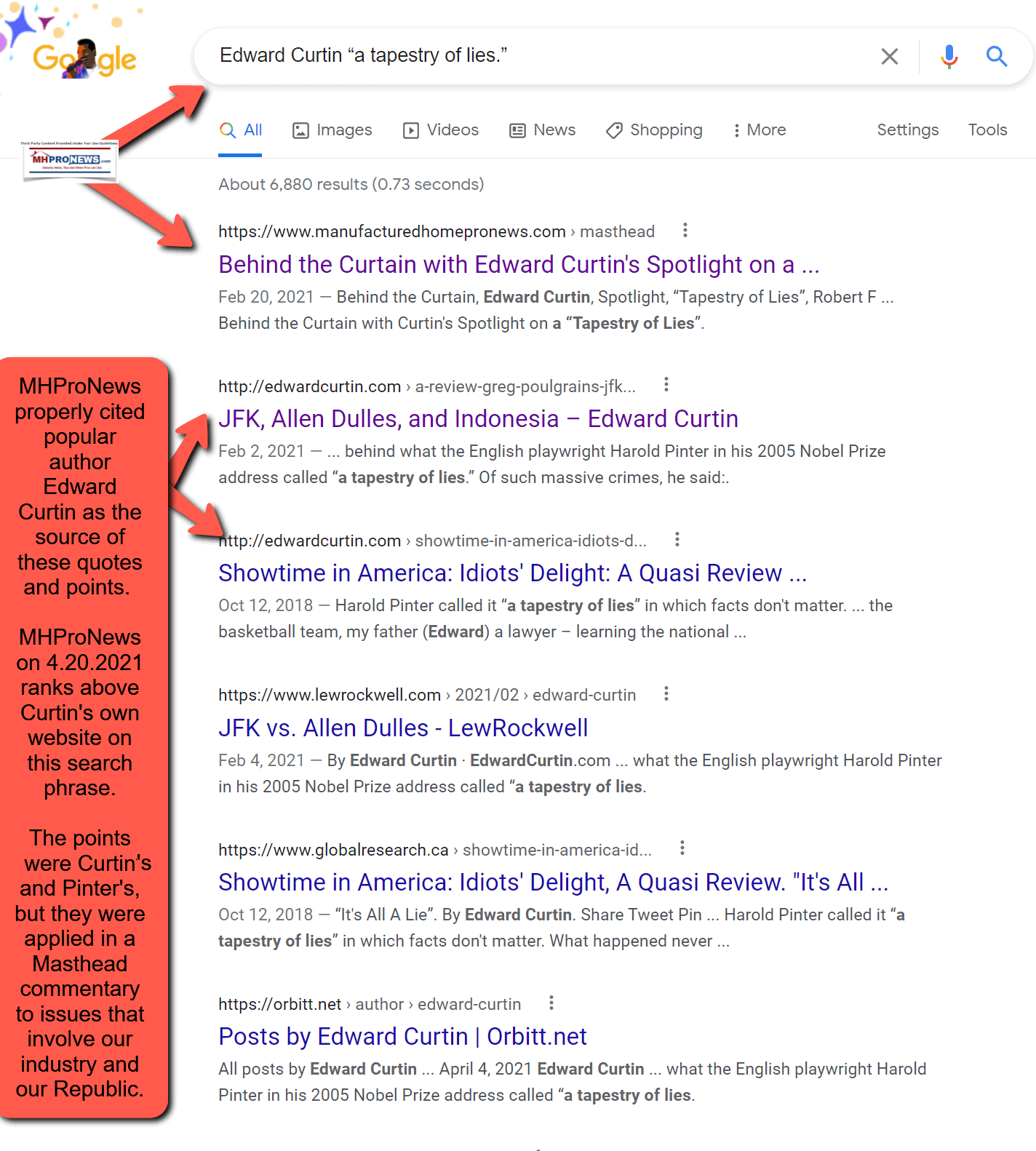 EdwardCurtinHaroldPinterTapestryOfLiesFactsDontMatterMassiveCrimesbyAmericansMHProNewsBehindTheCurtinFactCheckGooglesearch4.20.2021