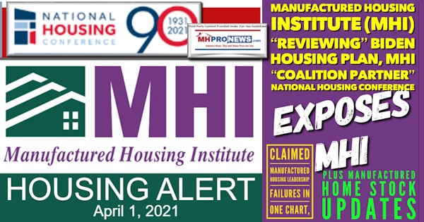 ManufacturedHousingInstituteLogoMHILogoReviewingBidenHousingPlanMHIpartnerNationalHousingConferenceLogoExposesMHIClaimedManufacturedHousingLeaderFail1ChartManufacturedHomeStockUpdates