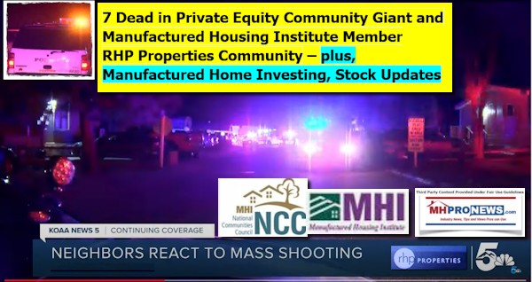 7DeadPrivateEquityCommunityGiantManufacturedHousingInstituteLogoNationalCommunitiesCouncilLogoMemberRHPProperiteisLogoIndustryStocksMHProNews