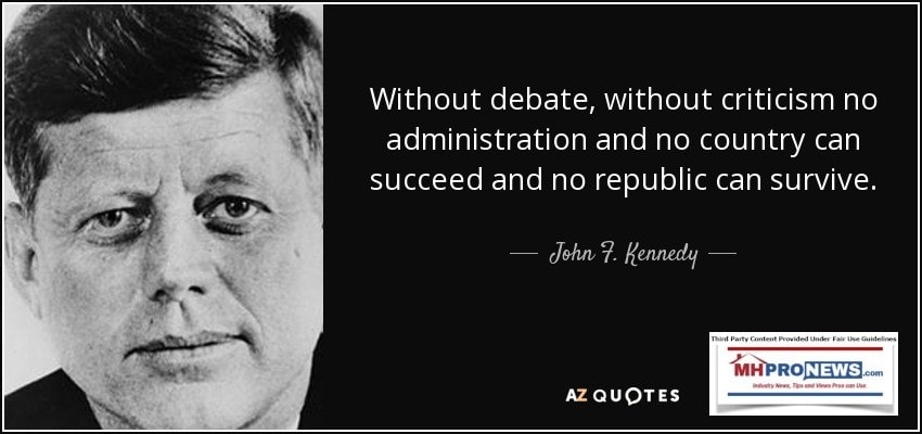 JohnFKennedyPhotoQuoteWithoutDebateWithoutCriticismNoAdministrationNoCountryCanSucceedNoRepublicCanSurviveQuoteableQuoteMHProNews