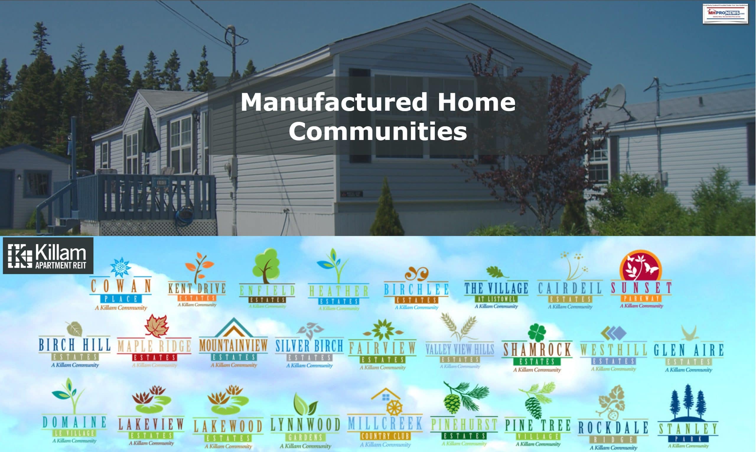 ManufacturedHomesPhotoManufacturedHomeCommunitiesKilliamAptREITwebsiteScreenCaptureCollageMHProNews