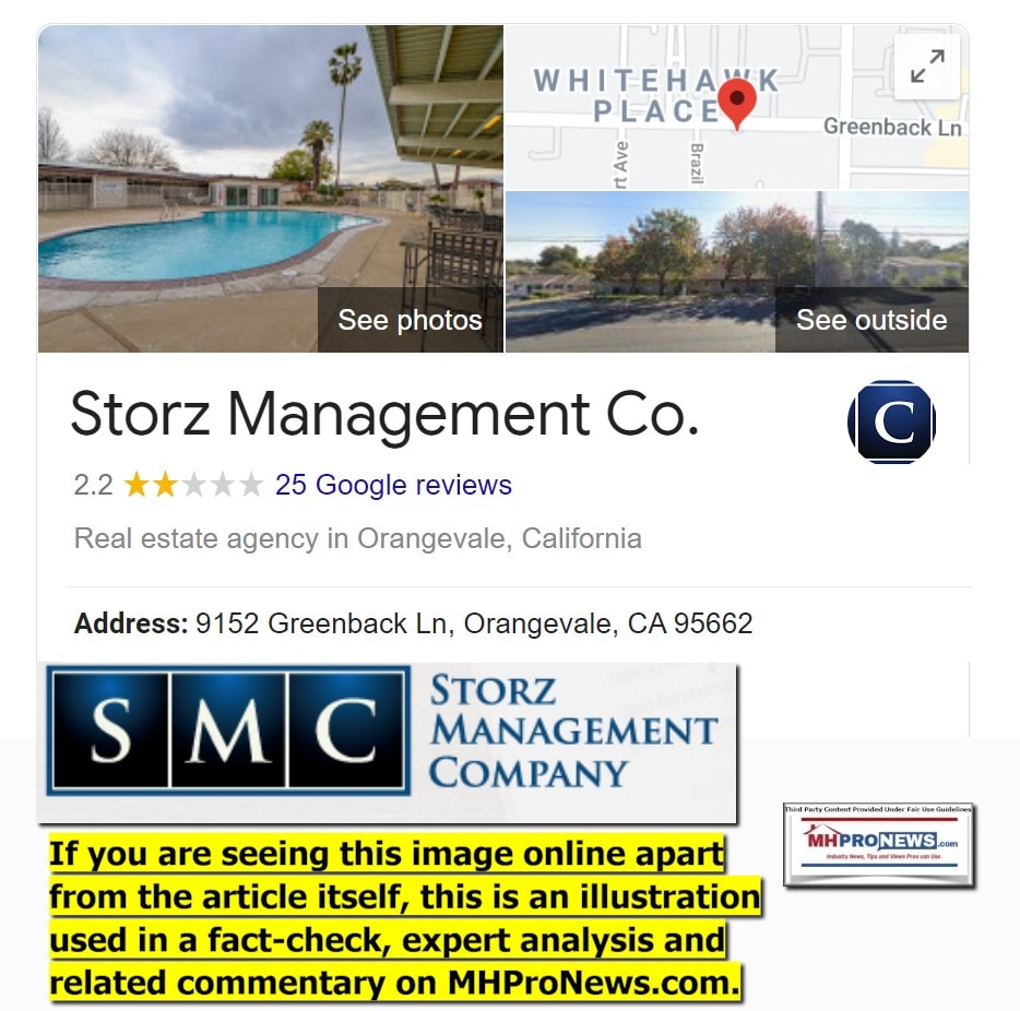 StorzManagementCompanyLogoSMCLogoPhotoCollageGoogleCustomerResidentReviews6.11.2021MHProNewsFactCheck