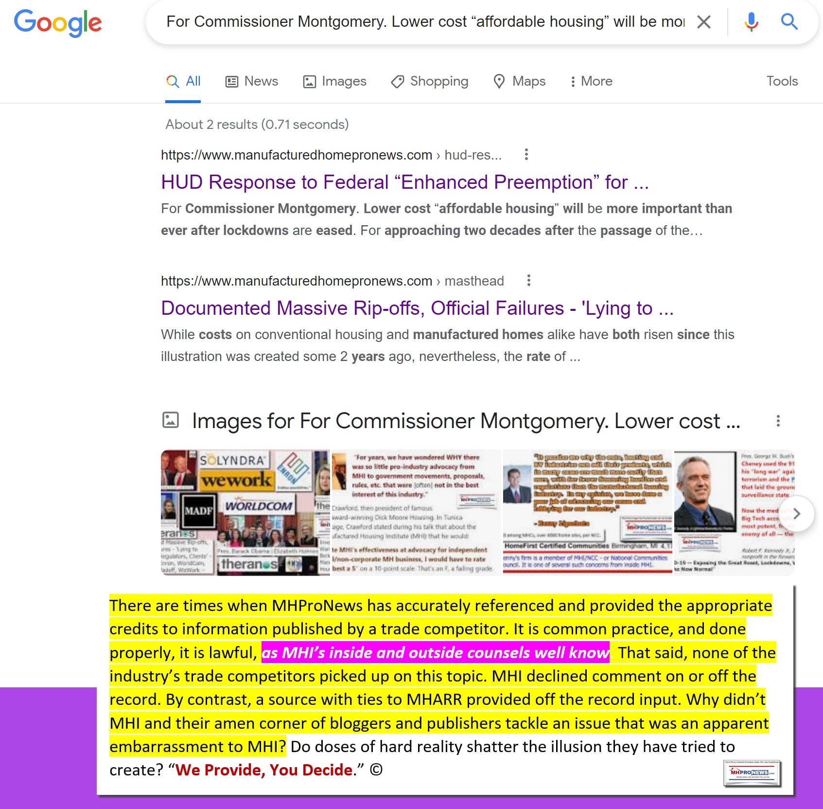 HUD-FHA-BrianMontgomery2postsEnhancedPreemptionManufacturedHousingInstituteMHARR-MHProNewsNotOtherTradeMedia