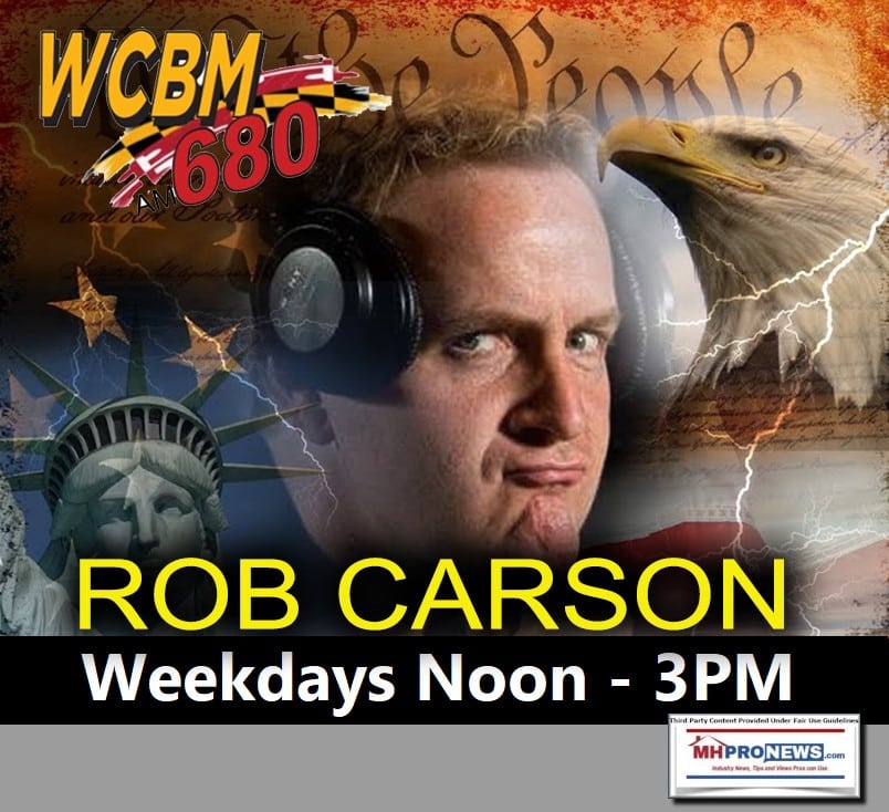 RobCarsonRadioWCBM680BaltimoreImgPicCollageWeekdaysNoonTo3pmEasternMHProNews