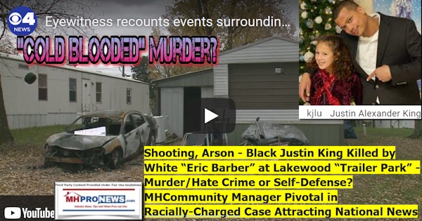 ColdBloodedMurderShootingArsonBlackJustinKingKilledWhiteEricBarberLakewoodTrailerParkBourbonMOSelfDefenseMgrLesaStillerPivotalRaciallyChargedCaseManufacturedHomeProNewsLogo