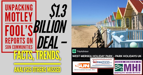 UnpackMotleyFOolReportSunCommunitiesWestMerseaHolidayPark1.3BillionDealParkHolidaysUKFactsTrendsAnalysisOthersMissedSunCommunitiesProudMemberManHousingInstMASTmhpronewsLogos