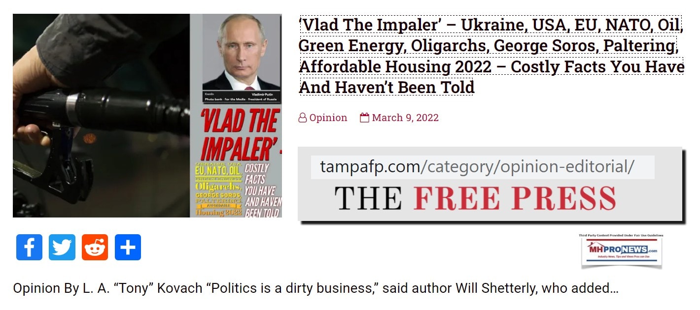 TampaTheFreePressVladTheImpaler3.9.2022OpEdPutinBidenRussiaUkraineUSA-EU-NATO-GreenEnergySorosOligarchsFactsYouHaveHaventBeenToldMHProNews