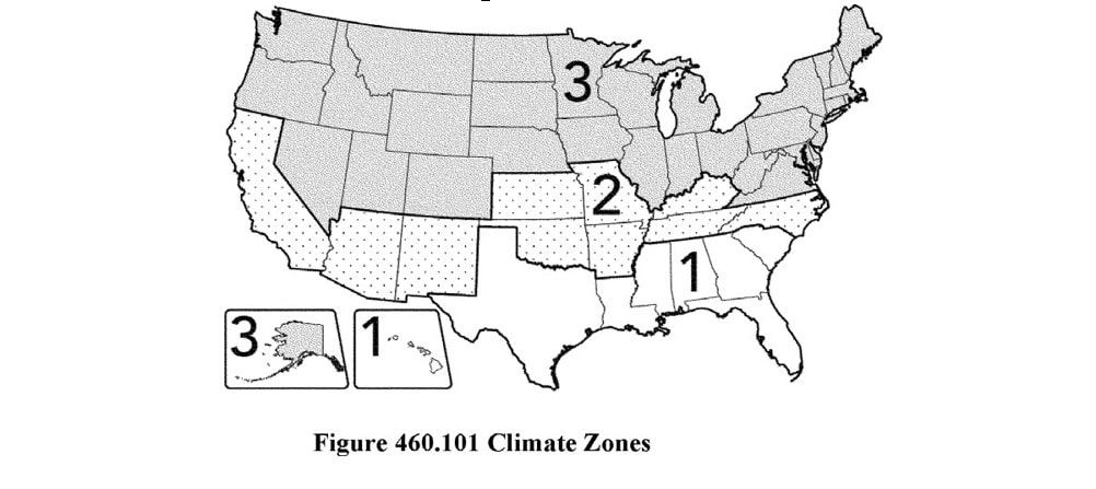 HUDCodeManufacturedHomeClimateZones-SocialCostofCarbonLitigationMHARRAmicusBriefIllustrationMHProNews