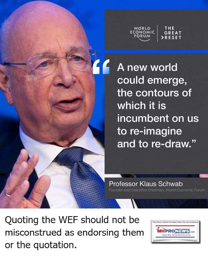 WorldEconomicForumProfKlausSchwabNewWorldOrderCouldEmergeContoursWhichWeReImagineReDrawGreatReset-MHProNewsQuote