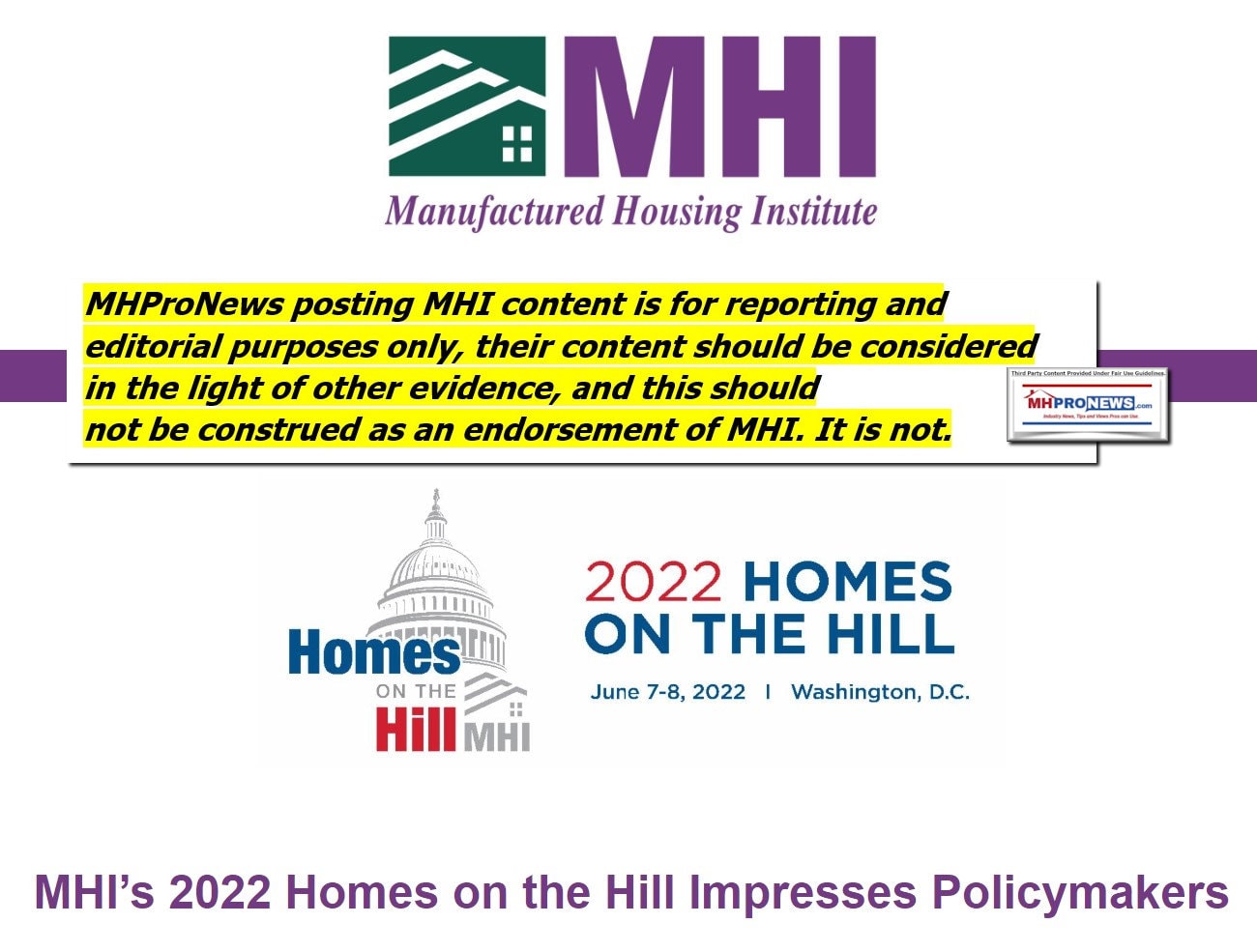 MHIHomesOnTheHill-MHInewstoMembersJune15.2022-ManufacturedHomeProNewsFactCheck