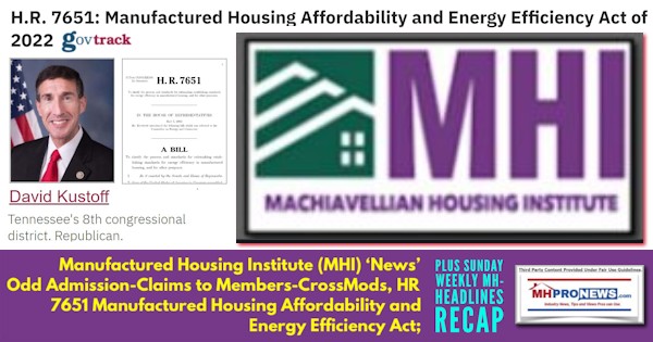 ManufacturedHousingInstituteMHInewsOddAdmissionClaimsMembersCrossModsHR7651ManufacturedHousingAffordabilityandEnergyEfficiencyActPlusSundayWeeklyMHheadlinesRecapMHProNews